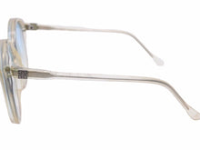 画像をギャラリービューアに読み込む, GIVENCHY ジバンシー サングラス メガネ クリア ブルー ロゴ ヴィンテージ ユニセックス 中古 38963 正規品