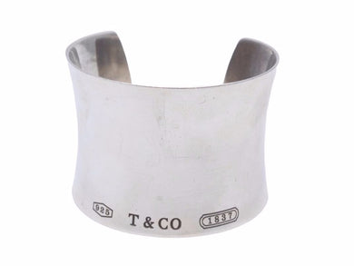 Tiffany & Co ティファニ バングル ワイドバングル ナローバングル 1837 77.6gシルバー 925 レディース 美品 39262