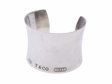 画像をギャラリービューアに読み込む, Tiffany &amp; Co ティファニ バングル ワイドバングル ナローバングル 1837 77.6gシルバー 925 レディース 美品 39262