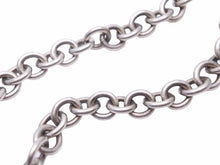 画像をギャラリービューアに読み込む, TIFFANY &amp; CO ティファニー ドーナツリンク 南京錠 ロック チョーカー ネックレス SV925 ヴィンテージ ユニセックス 中古 39451