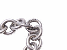 画像をギャラリービューアに読み込む, TIFFANY &amp; CO ティファニー ドーナツリンク 南京錠 ロック チョーカー ネックレス SV925 ヴィンテージ ユニセックス 中古 39451