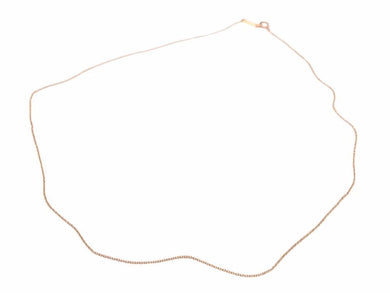 TIFFANY&CO. ティファニー ピンクゴールド ネックレス 750 1.5g チェーンネックレス アクセサリー 美品 39463 正規品