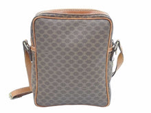 画像をギャラリービューアに読み込む, CELINE セリーヌ ショルダーバッグ M05 バッグ ブラウン マカダム柄 レザー レディース ヴィンテージ 中古 39870