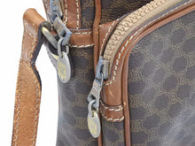 画像をギャラリービューアに読み込む, CELINE セリーヌ ショルダーバッグ M05 バッグ ブラウン マカダム柄 レザー レディース ヴィンテージ 中古 39870