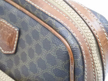 画像をギャラリービューアに読み込む, CELINE セリーヌ ショルダーバッグ M05 バッグ ブラウン マカダム柄 レザー レディース ヴィンテージ 中古 39870