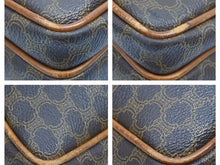 画像をギャラリービューアに読み込む, CELINE セリーヌ ショルダーバッグ M05 バッグ ブラウン マカダム柄 レザー レディース ヴィンテージ 中古 39870