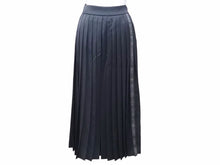 画像をギャラリービューアに読み込む, OFF WHITE オフホワイト プリーツワイドパンツ サイドロゴテープ サイズ36 OWCA064E18748067 ブラック レディース 良好 40195