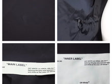 画像をギャラリービューアに読み込む, OFF WHITE オフホワイト バックロゴプリントナイロンブルゾン シェルジャケット サイズ38 OWEA156R19A39062 レディース 良好 40197