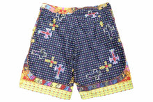 画像をギャラリービューアに読み込む, Versace ヴェルサーチ 水着 海パン プリントスイムパンツ スイムウェア 総柄 サイズ54 メンズ 中古 46223 美品