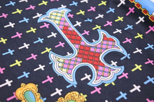 画像をギャラリービューアに読み込む, Versace ヴェルサーチ 水着 海パン プリントスイムパンツ スイムウェア 総柄 サイズ54 メンズ 中古 46223 美品