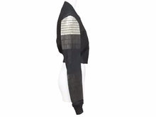画像をギャラリービューアに読み込む, Rick Owens リックオウエンス 17SS RP17S3711-LBB ボンバージャケット ブラック 異素材パーツ サイズ38 レディース 美品 中古 40216