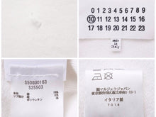 画像をギャラリービューアに読み込む, MAISON MARGIELA メゾンマルジェラ パーカー カレンダーロゴ ホワイト レッド メンズ サイズ50 美品 N40225