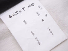 画像をギャラリービューアに読み込む, SAINT MICHAEL セントマイケル 22AW SM-A22-0000-003 ロゴプリント oh shit t-shirts 半袖 tシャツ ブラック 未使用品 40563