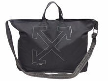 画像をギャラリービューアに読み込む, OFF-WHITE オフホワイト 2WAYトートバッグ ショルダーバッグ VIRGIL ABLOH ヴァージルアブロー ブラック シルバー 美品 40575