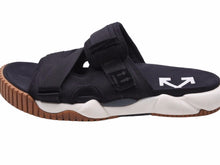 画像をギャラリービューアに読み込む, OFF-WHITE オフホワイト フラット サンダル ODDSY MINI MMAL SLIDE ブラック シューズ 靴 サイズ44 40587