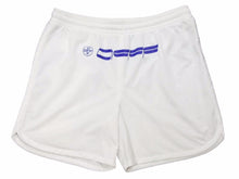 画像をギャラリービューアに読み込む, Off-White オフホワイト メッシュ ハーフパンツ ヴァージル アブロー ホワイト ブルー ポリエステル メンズ サイズXL 美品 40614