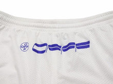 画像をギャラリービューアに読み込む, Off-White オフホワイト メッシュ ハーフパンツ ヴァージル アブロー ホワイト ブルー ポリエステル メンズ サイズXL 美品 40614