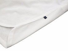 画像をギャラリービューアに読み込む, Off-White オフホワイト メッシュ ハーフパンツ ヴァージル アブロー ホワイト ブルー ポリエステル メンズ サイズXL 美品 40614