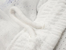 画像をギャラリービューアに読み込む, Off-White オフホワイト メッシュ ハーフパンツ ヴァージル アブロー ホワイト ブルー ポリエステル メンズ サイズXL 美品 40614