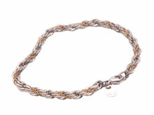 画像をギャラリービューアに読み込む, Tiffany ティファニー ツイスト ブレスレット シルバー ゴールド ヴィンテージ 中古 40908 正規品