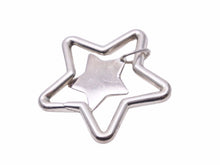 画像をギャラリービューアに読み込む, 美品 TIFFANY&amp;Co. ティファニー スター キーリング キーホルダー シルバー925 星 アクセサリー 小物 41039