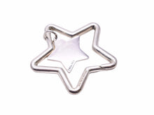 画像をギャラリービューアに読み込む, 美品 TIFFANY&amp;Co. ティファニー スター キーリング キーホルダー シルバー925 星 アクセサリー 小物 41039