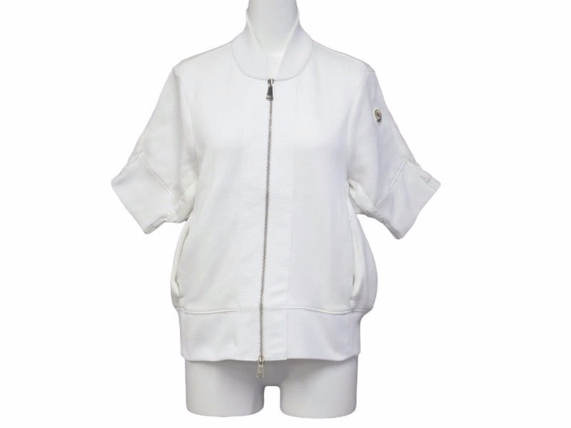 MONCLER モンクレール ブルゾン MAGLIA CARDIGAN ジャンパー ジャケット トップス D10938453100 829CC ホワイト 美品 41076