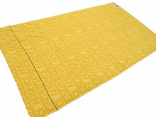 画像をギャラリービューアに読み込む, 美品 VERSACE ヴェルサーチ BAROQUE バロック バスタオル ZTO101601-ZCOSP052 ブランケット イエロー 41139