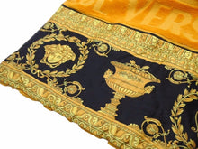 画像をギャラリービューアに読み込む, 美品 VERSACE ヴェルサーチ BAROQUE バロック バスタオル ZTO101601-ZCOSP052 ブランケット イエロー 41139