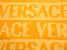 画像をギャラリービューアに読み込む, 美品 VERSACE ヴェルサーチ BAROQUE バロック バスタオル ZTO101601-ZCOSP052 ブランケット イエロー 41139