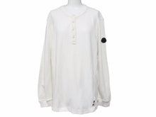 画像をギャラリービューアに読み込む, モンクレール シャツ MAGLIA SERAFINO F10918G72300 白 ホワイト 長袖Tシャツ ボタン 美品 41153