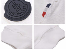 画像をギャラリービューアに読み込む, モンクレール シャツ MAGLIA SERAFINO F10918G72300 白 ホワイト 長袖Tシャツ ボタン 美品 41153