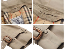 画像をギャラリービューアに読み込む, Burberrys バーバリー コート トレンチコート ジャケット ビンテージ ノバチェック コットン ベージュ サイズL 中古 41156