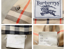 画像をギャラリービューアに読み込む, Burberrys バーバリー コート トレンチコート ジャケット ビンテージ ノバチェック コットン ベージュ サイズL 中古 41156