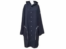 画像をギャラリービューアに読み込む, Moncler Rick Owens モンクレール リックオウエンス NESBITT コート ナイロンパーカー ブラック サイズ2 美品 中古 41704