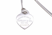 画像をギャラリービューアに読み込む, TIFFANY&amp;Co ティファニー ハートタグ ブックマーク シルバー925 A04407 美品 41853