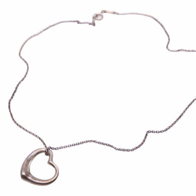 TIFFANY&Co ティファニー ハートネックレス シルバー 925 中古 41854
