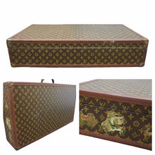 画像をギャラリービューアに読み込む, 1940&#39;s LOUIS VUITTON ルイヴィトン アルゼール80 トランクケース ヴィンテージ 手書きモノグラム アンティーク 美品 中古 41897