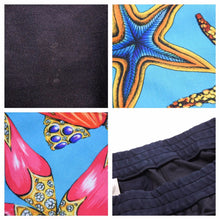 画像をギャラリービューアに読み込む, VERSACE ヴェルサーチ トレゾール ドゥ ラ メール スウェットパンツ 2021SS A89405 ネイビー サイズL 美品 中古 42319