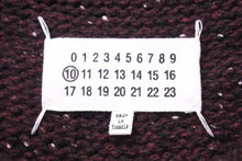 画像をギャラリービューアに読み込む, Maison Margiela メゾンマルジェラ オーバーサイズ セーター 19AW レッド トップス S50GP0163 S16788 サイズS 美品 中古 42519