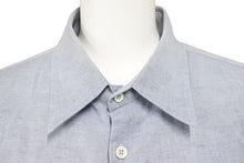 画像をギャラリービューアに読み込む, Martin Margiela マルタンマルジェラ 半袖シャツ トップス 袖切りっぱなし コットン ブルー 美品 中古 42669