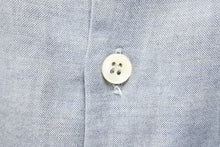 画像をギャラリービューアに読み込む, Martin Margiela マルタンマルジェラ 半袖シャツ トップス 袖切りっぱなし コットン ブルー 美品 中古 42669