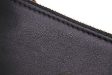 画像をギャラリービューアに読み込む, Versace ヴェルサーチ フラグメントケース コインケース カードケース ゴールド ブラック レザー DP38435 美品 中古 42824