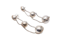 画像をギャラリービューアに読み込む, 定価12万円 TIFFANY&amp;Co. ティファニー ピアス ハードウェア トリプルドロップ シルバー925 ぶら下がり 8.5g 美品 43223