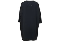 画像をギャラリービューアに読み込む, MAISON MARGIELA メゾンマルジェラ ロゴペイント 半袖Ｔシャツ ブラック ホワイト S29GC0282 S22816 サイズS 美品 中古 43815