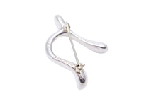 画像をギャラリービューアに読み込む, Tiffany &amp; Co ティファニー イニシャルブローチ N アクセサリー ブランドジュエリー 6.3g シルバー925 美品 中古 43849