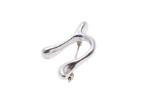 画像をギャラリービューアに読み込む, Tiffany &amp; Co ティファニー イニシャルブローチ N アクセサリー ブランドジュエリー 6.3g シルバー925 美品 中古 43849