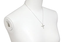 画像をギャラリービューアに読み込む, TIFFANY&amp;Co ティファニー オープンクロスネックレス インフィニティクロス エルサペレッティ 3.2g シルバー925 美品 中古 43855