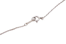 画像をギャラリービューアに読み込む, TIFFANY&amp;Co ティファニー オープンクロスネックレス インフィニティクロス エルサペレッティ 3.2g シルバー925 美品 中古 43855