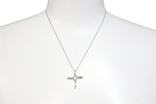 画像をギャラリービューアに読み込む, TIFFANY&amp;Co ティファニー オープンクロスネックレス インフィニティクロス エルサペレッティ 3.2g シルバー925 美品 中古 43855